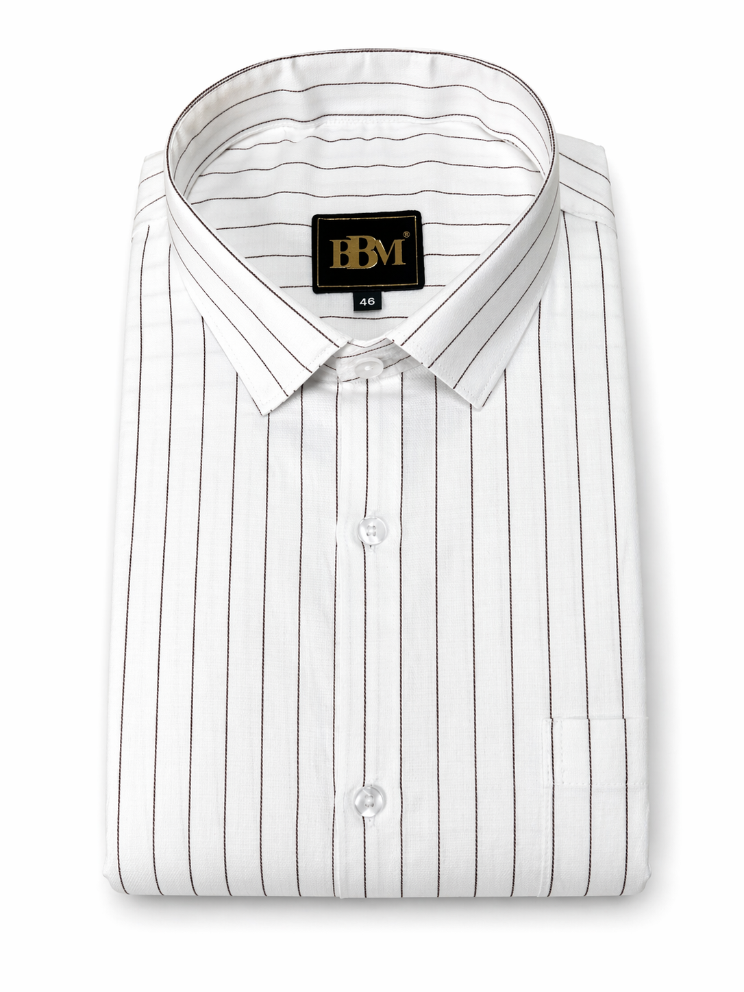 Dark Brown Lining Formal Shirt for Men