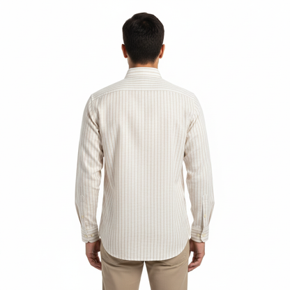 Khadi Broad Lining Cotton Shirt for Men – Full Sleeves